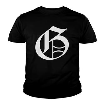 Old English Letter G Personalized Custom Youth T-shirt - Thegiftio UK