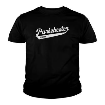 Parkchester The Bronx Nyc Typographic Design Youth T-shirt - Thegiftio UK