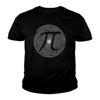 Pi Swirl - Pi Day & Math Lover Gift Youth T-shirt - Thegiftio UK