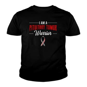 Pituitary Tumor Awareness Adenoma Warriors Advocate Invasive Youth T-shirt - Thegiftio UK