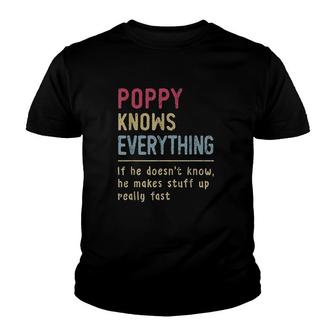 Poppy Know Everything Youth T-shirt - Monsterry UK