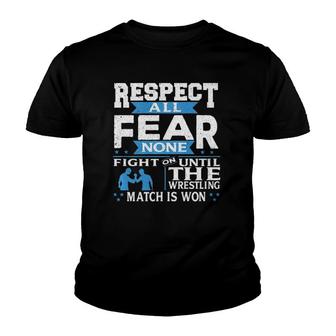 Positive Wrestling Quote Sport Youth T-shirt - Thegiftio UK