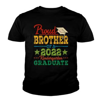 Proud Brother Of A 2022 Kindergarten Graduate Graduation Youth T-shirt - Thegiftio UK