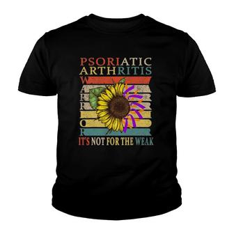Psoriatic Arthritis Warrior Awareness Month Youth T-shirt - Thegiftio UK