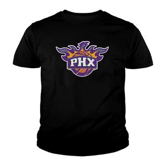 Rally In The Valley Phoenix Flaming Basketball Champions Oop Youth T-shirt - Thegiftio UK