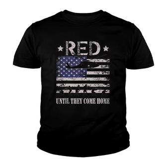 Red Friday Remember Everyone Deployed Military Army Veteran Youth T-shirt | Mazezy
