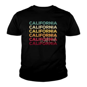 Retro California Vintage Surf Surfing Men Women Gift Youth T-shirt - Thegiftio UK