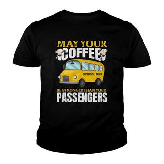 School Bus Apparel For A School Bus Driver Youth T-shirt - Seseable