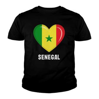 Senegal Flag Senegalese Country Youth T-shirt - Thegiftio UK