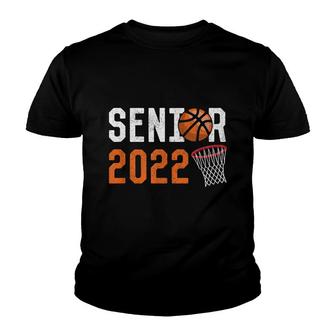 Senior 2022 Basketball Graduation Senior Class 2022 Youth T-shirt - Seseable