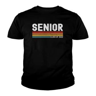 Senior Class Of 2022 Vintage Sunset Graduation Senior 2022 Youth T-shirt | Mazezy