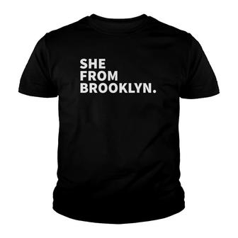 She From Brooklyn Lover Vacation Youth T-shirt - Thegiftio UK
