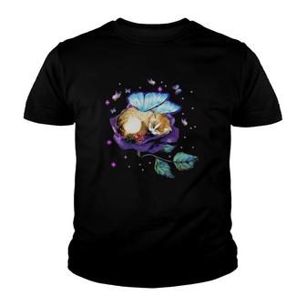 Sleeping Cat Classic Vintage Cat Lover Gift Youth T-shirt - Thegiftio UK