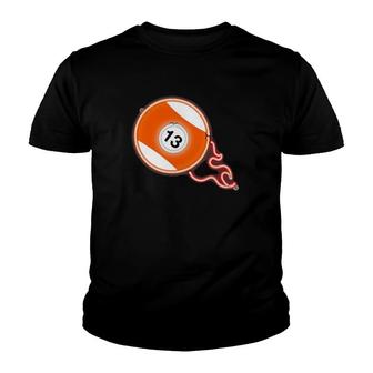 Snooker Billiard Ball No 13 Pool Player Gift Vintage Youth T-shirt - Thegiftio UK