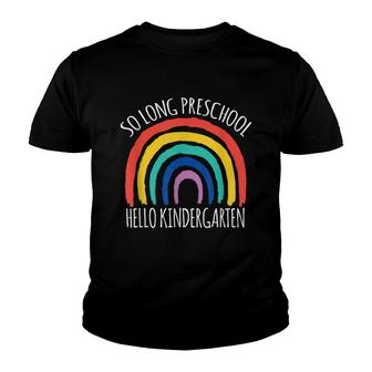 So Long Preschool Hello Kindergarten Teacher Student Pre-K Youth T-shirt - Thegiftio UK