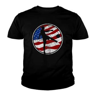 Soccer American Flag Usa - Soccer Player Vintage Soccer Youth T-shirt - Thegiftio UK