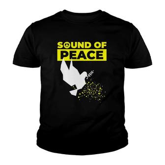 Sound Of Peace Untailliertes Dove Youth T-shirt | Mazezy