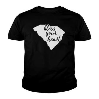 South Carolina - Bless Your Heart Youth T-shirt - Thegiftio UK