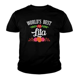 Spanish Grandma Worlds Best Lita Youth T-shirt | Mazezy
