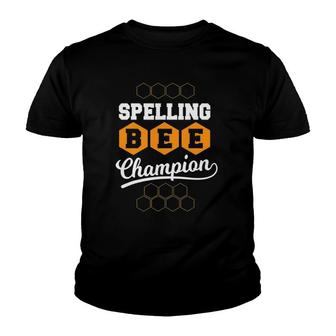 Spelling Bee Champion - School Competition Spelling Bee Youth T-shirt | Mazezy