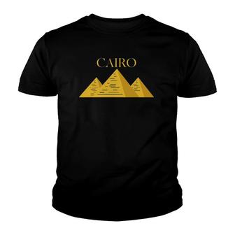 Sphinx Of Giza Egypt Pyramids Youth T-shirt | Mazezy