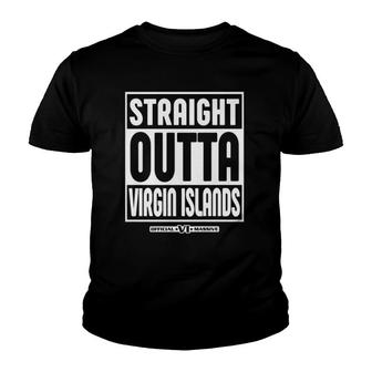 Straight Outta The Virgin Islands Youth T-shirt - Thegiftio UK