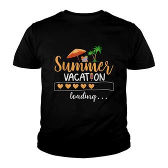 Summer Vacation Loading Family Friends Trip Matching Outfits Youth T-shirt - Thegiftio UK