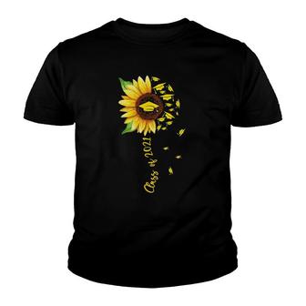 Sunflower Graduation Class Of 2021 Senior 21 Graduate Youth T-shirt - Seseable