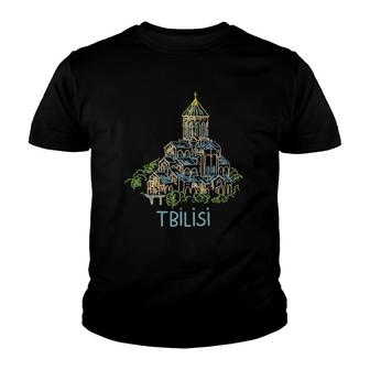 Tbilisi City Tee Georgia Youth T-shirt - Thegiftio UK