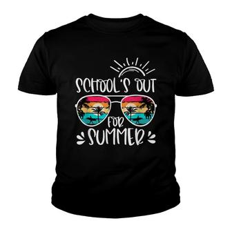 Teacher End Of Year Schools Out For Summer Last Day V3 Youth T-shirt - Thegiftio UK