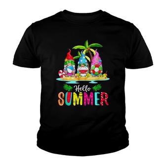 Team Gnome Hello Summer Youth T-shirt - Thegiftio UK
