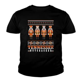 Tennessee Nutcracker Christmas Lover Gift Youth T-shirt | Mazezy