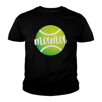 Tennis Mama Tennis Mom Tennis Player Son Daughter Youth T-shirt - Thegiftio UK
