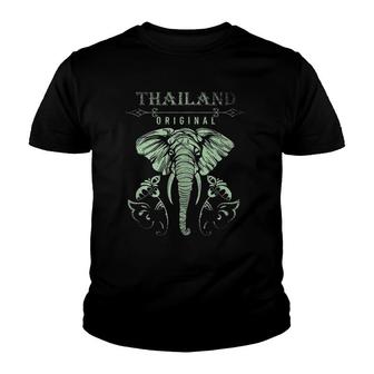 Thailand Original Thailand Elephant T Youth T-shirt - Thegiftio UK