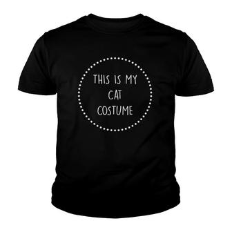 This Is My Cat Costume Youth T-shirt - Thegiftio UK