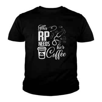 This Retire Paramedic Needs Her Coffee Happy Week Day Youth T-shirt - Monsterry DE
