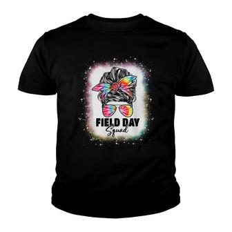 Tie Dye Field Day Squad Last Day Of School Field Day Teacher Youth T-shirt - Thegiftio UK
