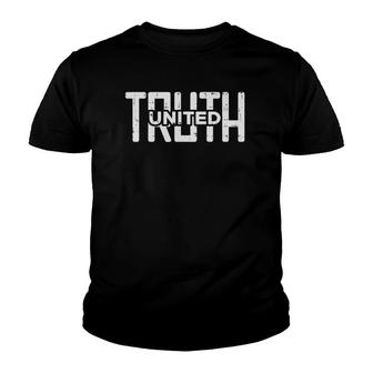 Truth United John Ephesians Bible Jesus God Christian Gift Youth T-shirt - Thegiftio UK
