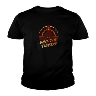 Turkey Thanksgiving Women Men Adult Vegan Youth T-shirt - Monsterry CA