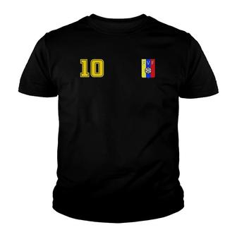 Venezuela 7 Star Flag Jersey Futbol Soccer Franela Venezuela Youth T-shirt - Thegiftio UK