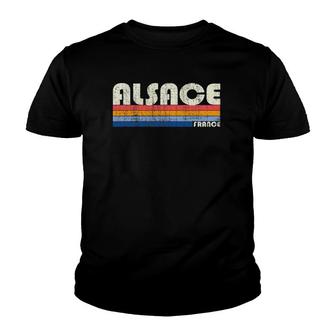 Vintage 70S 80S Style Alsace France Youth T-shirt - Thegiftio UK