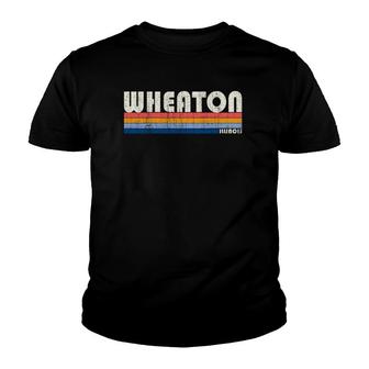 Vintage 70S 80S Style Wheaton Il Youth T-shirt - Thegiftio UK