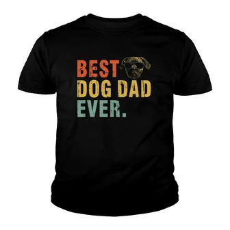 Vintage Best Dog Dad Ever Cane Corso S Youth T-shirt - Seseable