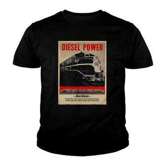 Vintage Poster New Haven Railroad Youth T-shirt - Thegiftio UK