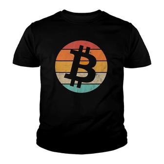 Vintage Retro Bitcoin Youth T-shirt - Thegiftio UK