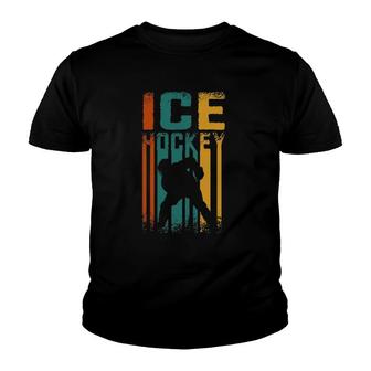 Vintage Retro Ice Hockey Youth T-shirt - Thegiftio UK