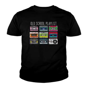 Vintage Retro Music Cassette Tapes Mixtape 80S And 90S Youth T-shirt | Mazezy