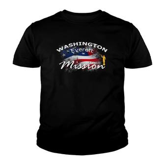 Washington Everett Mormon Lds Mission Missionary Gift Youth T-shirt | Mazezy