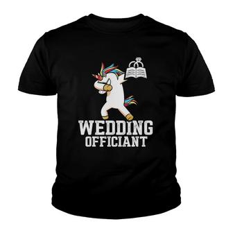 Wedding Officiant Us Arts Internet Ordained Minister Gift Youth T-shirt - Thegiftio UK