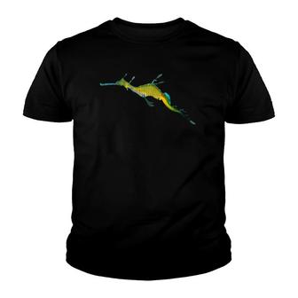 Weedy Seadragon Seahorse I Love Sea Dragon Tee V2 Youth T-shirt - Thegiftio UK